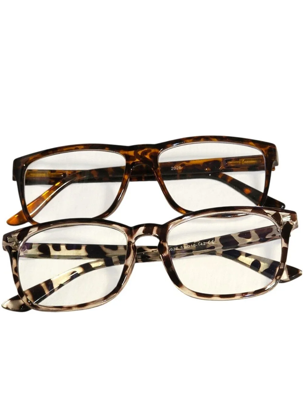 2pc blue light blocking computer glasses